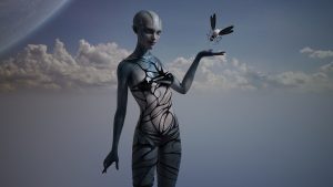 alien, space, outer